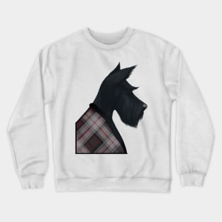 Tartan Scottish Terrier Crewneck Sweatshirt